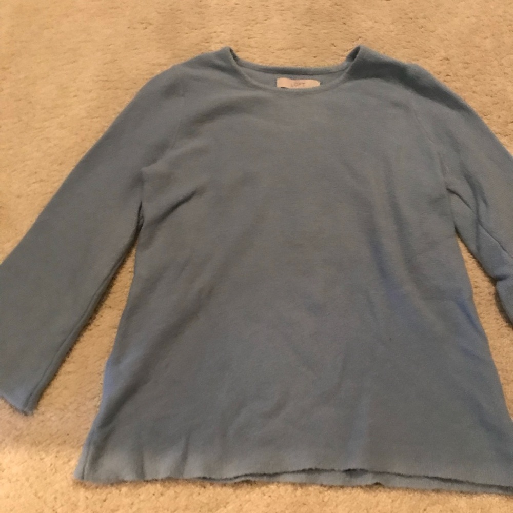 Loft bell sleeve sweater